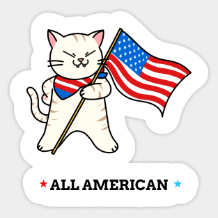 All American Sticker